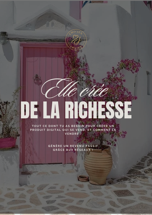 Elle crée de la richesse