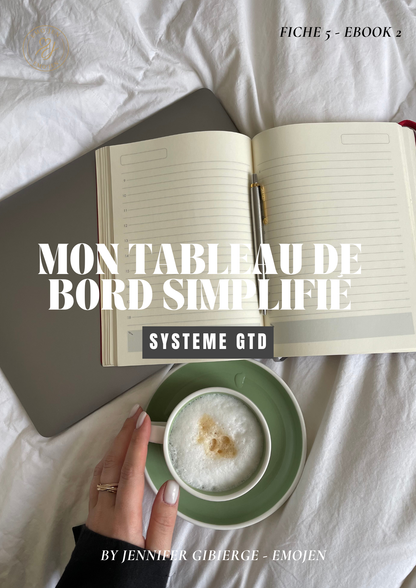 Fiche 5 - Ebook 2 - Mon Tableau de Bord Simplifié (GTD)